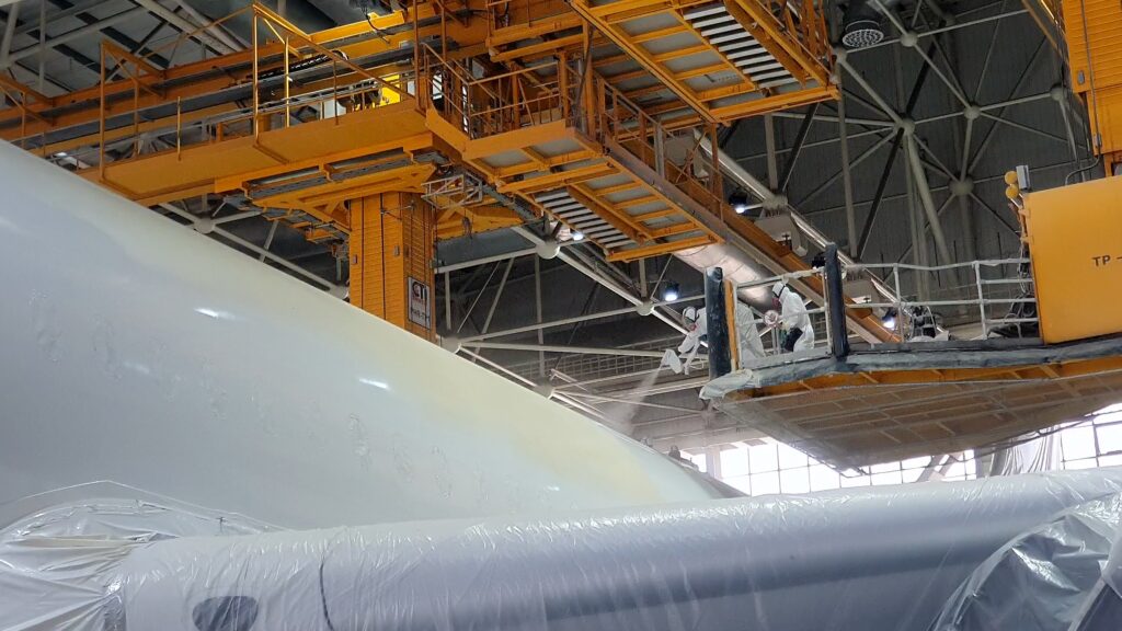 Ethiopian Achieves Major MRO Breakthrough with First A350-900 Full Strip and Paint Program in Africa Ethiopian Achieves Major MRO Breakthrough with First A350-900 Full Strip and Paint Program in Africa