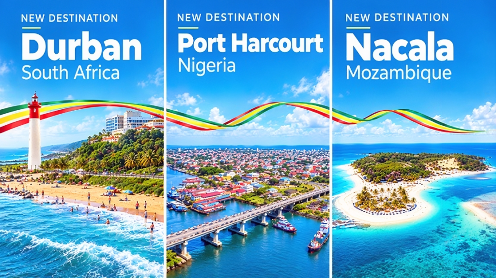 Ethiopian Airlines expands to more of Africa, including Durban