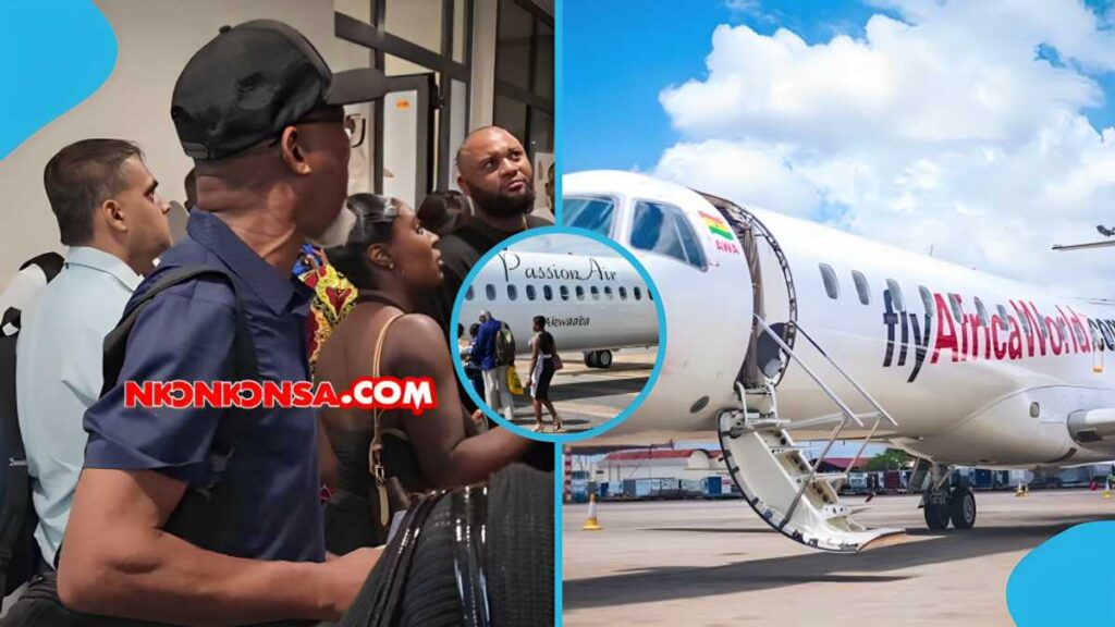 Kumasi Airport Passengers Furious as Africa World Airline and Passion Air Cancel Flights Kumasi Airport Passengers Furious as Africa World Airline and Passion Air Cancel Flights