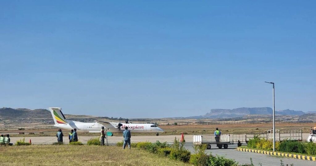Africa’s biggest airline returns to Tigray’s capital 18 days after rebels seized its airport and halted flights