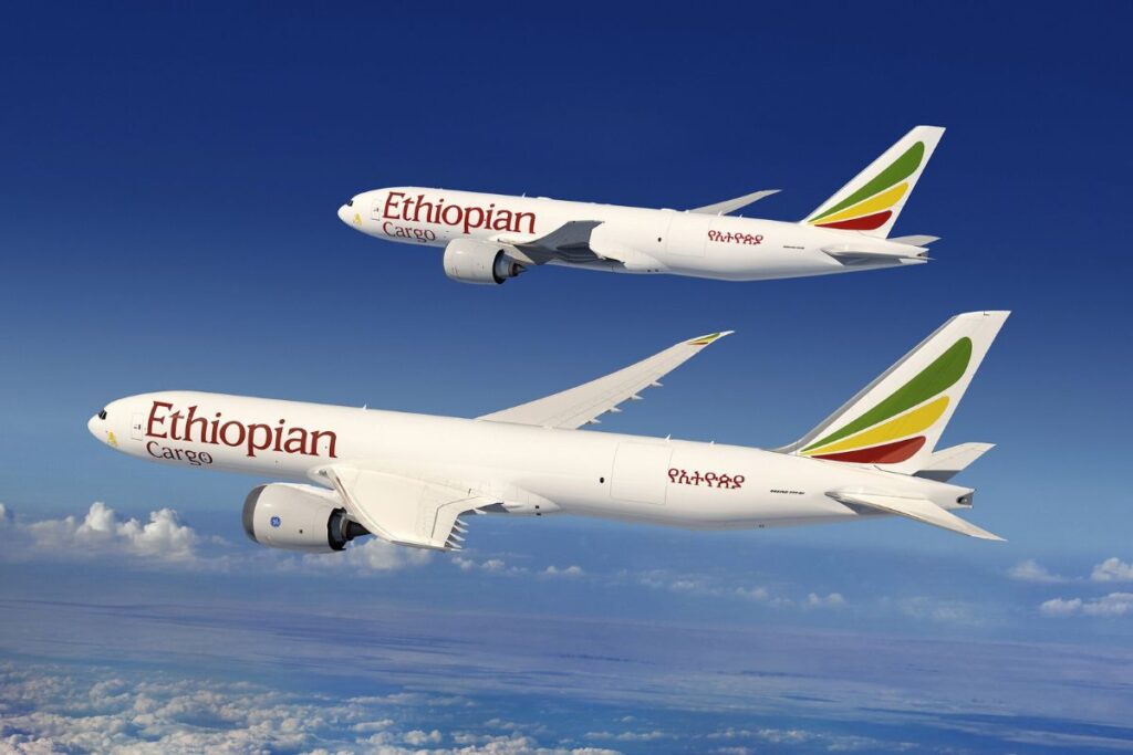 Ethiopian Airlines orders 10 Boeing Freighters